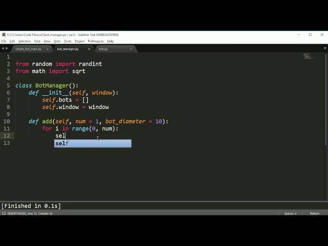 AI Series (Simple Bot 5): Bot manager