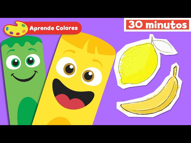 Aprende colores para bebés | La Pandilla de Colores | Dibujos Animados | Mi Primera Universidad