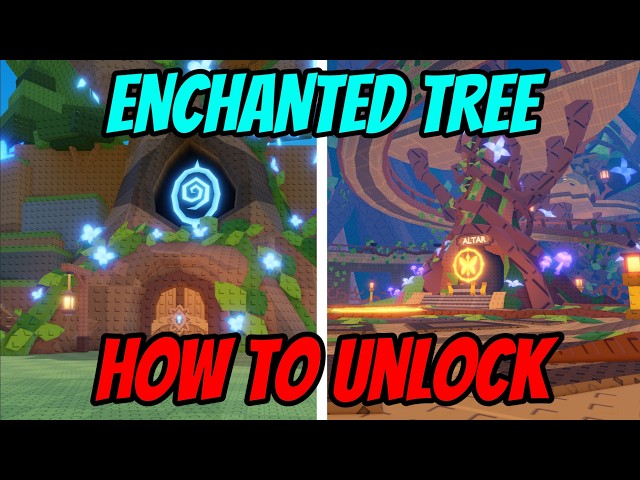 How to unlock the Enchanted Tree In Steal An Egg - Roblox
