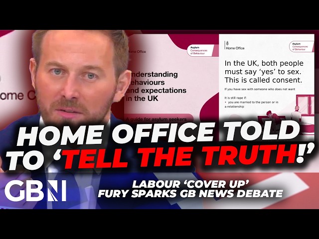 Labour ‘COVER-UP’ row erupts as Home Office ignores GB News request over asylum seeker guide