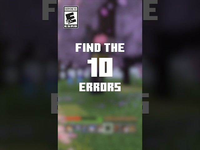 FIND 10 ERRORS!