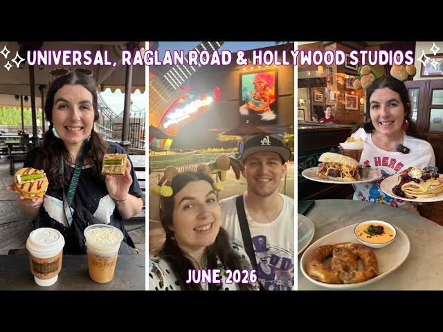 First Day in Orlando! Universal EPA, First Time at Raglan Road & Hollywood Studios | DAY2 JUNE26