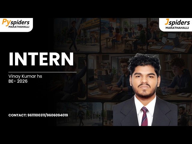 My Placement journey as a Trainee from QSpiders Marathahalli