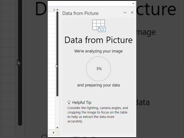 Insert Data Into Excel from Image | Excel Tips & Tricks | Excel Shorts