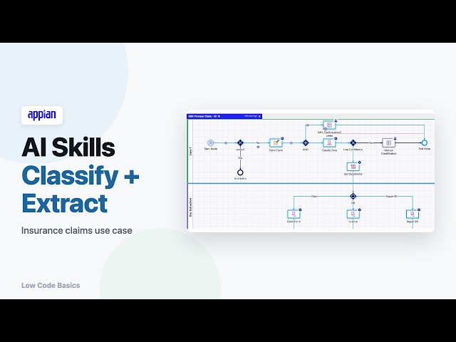Classify Document + Extract Document in Appian | Real-World AI Use Case