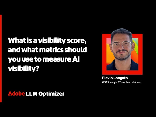 What Is Visibility Score, and What Metrics Should You Use to Measure AI Visibility?