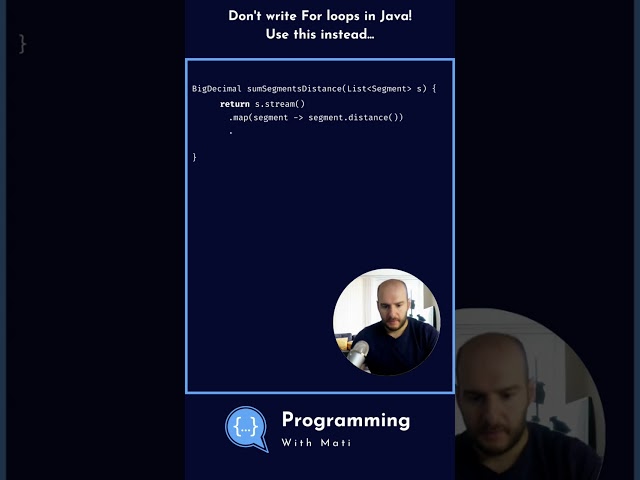 Don’t write for loops in Java anymore! Do this instead!