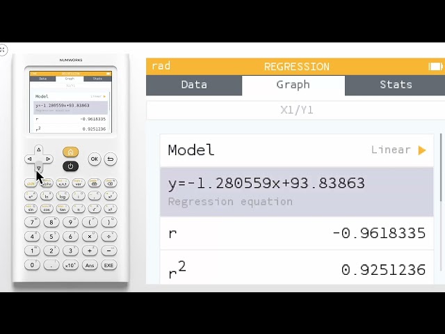 How do I view regression information?