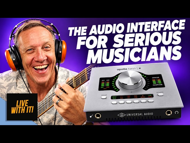Apollo Twin X: The Audio Interface Musicians Need? - Live With It