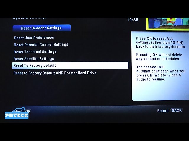 💎 How To Reset & Format Hard Drive On Dstv Explora Decoder