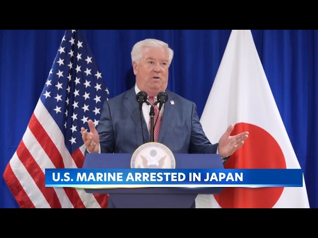 US Marine arrested in killing of Japanese woman in Okinawa