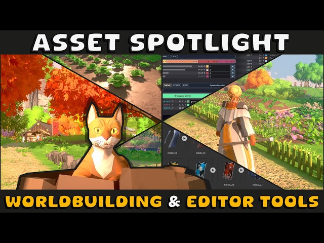 My Unity Asset Recommendations: Worldbuilding, UI & Editor Tools
