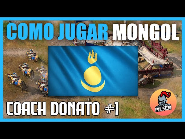 🔵 CÓMO JUGAR con MONGOLES con DONATO parte 1 | Age of Empires 4