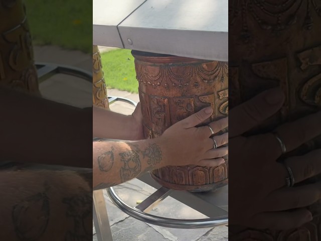 What happens when you spin a prayer wheel? #buddhism #buddha #india