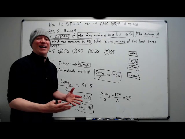 HOW to STUDY for the AMC 8, AMC 10, and AMC 12: A method