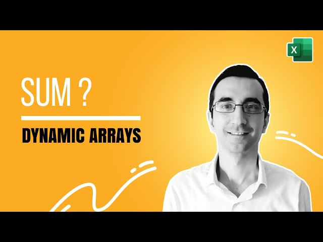 SUM Not Working with Dynamic Arrays? Here's Why!