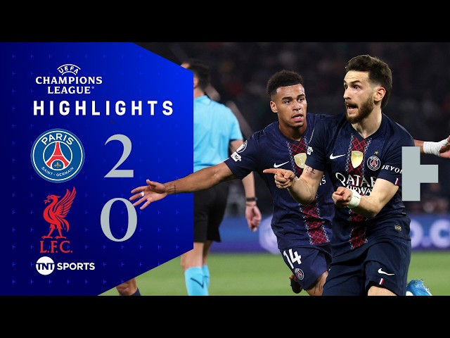 PSG Draw First Blood! 😬 | PSG 2-0 Liverpool | UEFA Champions League Highlights