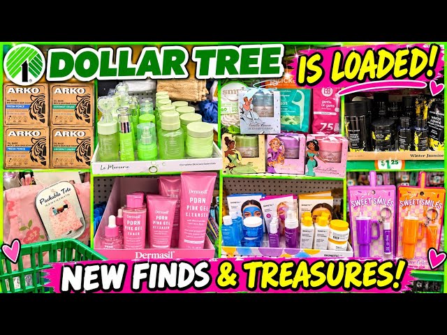 SHOP WITH ME DOLLAR TREE🔥DOLLAR TREE IS LOADED NEW FINDS & TREASURES! #newvideo #dollartree