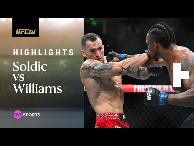 STATEMENT MADE! 😮‍💨 | Roberto Soldic vs. Khaos Williams | #UFC332 Fight Highlights