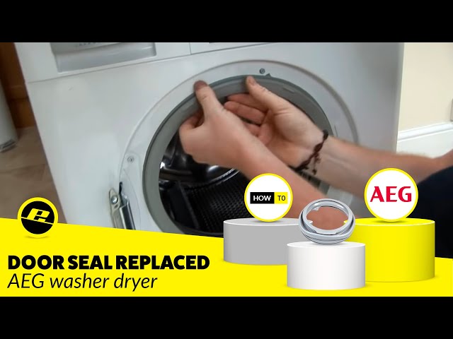 How to Change a Washer Dryer Seal (AEG) – Avoid Water Leaks!