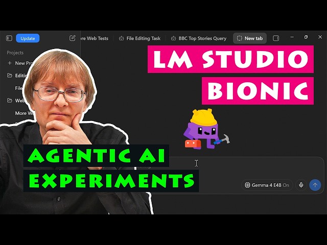 LM Studio Bionic: Local Agentic AI Experiments