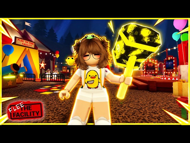 TESTING THE 9TH ANNIVERSARY HAMMER - Roblox Flee the Facility