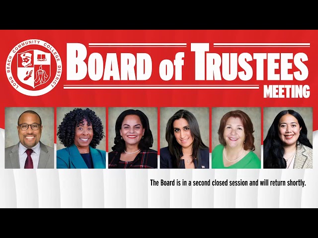 LBCCD Board of Trustees Special Meeting September 21st 2026