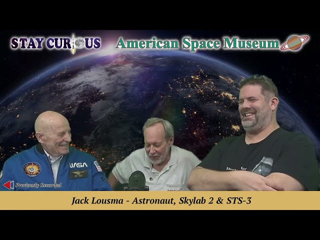 Astronaut Jack Lousma, Herb Baker son of Skylab Seamstress, Skylab Documentary Principals 2023-11-16