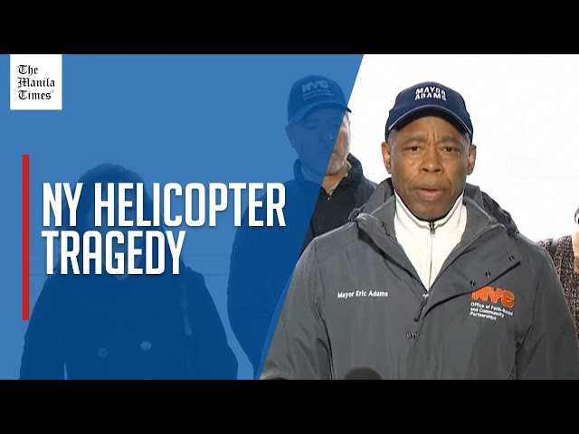 'They left without suffering' says family of New York helicopter crash victims