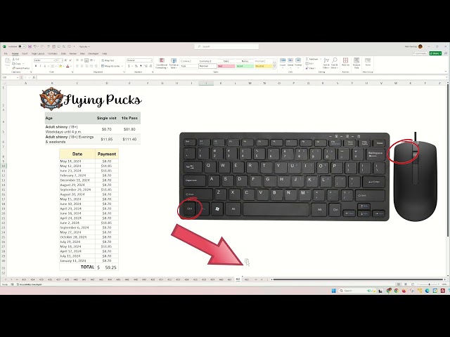 Duplicate a sheet in Excel without right clicking - #excel #tips and #tricks