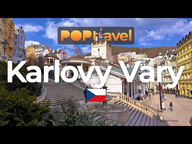 KARLOVY VARY, Czech Republic - Walking Tour (2026) - 4K HDR