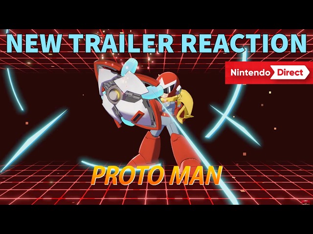PROTO MAN IS BACK!!! - MegaMan Dual Override - Nintendo Direct Trailer Reaction
