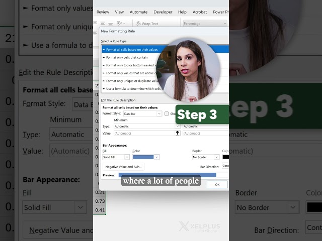 Better Excel Progress Charts in 3 EASY STEPS