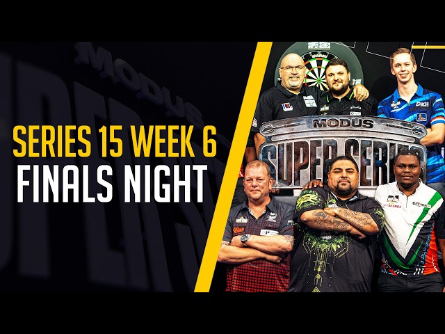 WHO WILL LIFT THE TROPHY!?!🏆 | Live Darts |  Series 15 Week 6 | FINALS NIGHT