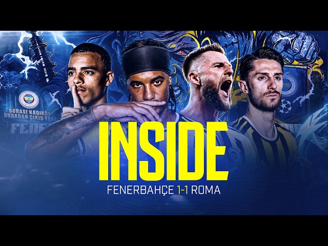 Champions League Night in Kadıköy | Fenerbahçe 1-1 Roma | Inside