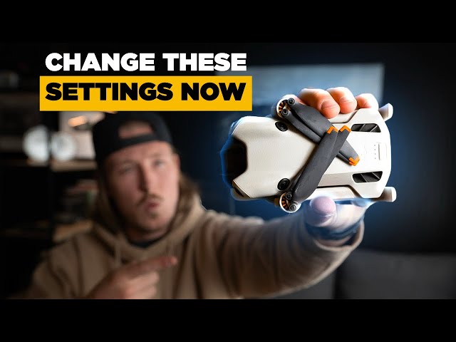 DJI Mini 4 Pro BEST VIDEO SETTINGS and Beginner Setup Guide (2025 UPDATE)