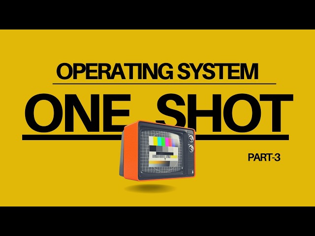 Concurrency in OS Explained  Threads, Scheduling & Synchronization | Hindi