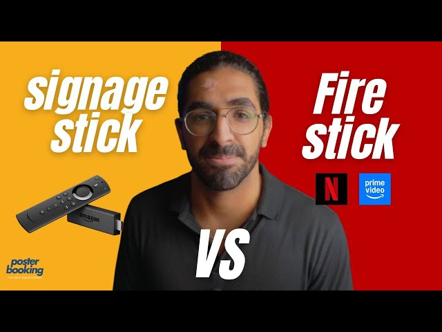 Amazon Digital Signage Stick vs Fire TV Stick 4K Max - Which on should you use?