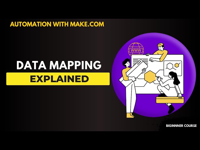 Make.com Data Mapping Explained – Variables, Data Types & Automation Logic (Beginner Guide)