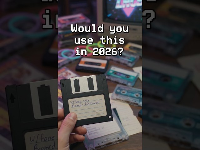 90s kids, remember this? 💾 #shorts #youtubeshorts #retro #retrotech90s #floppydisk