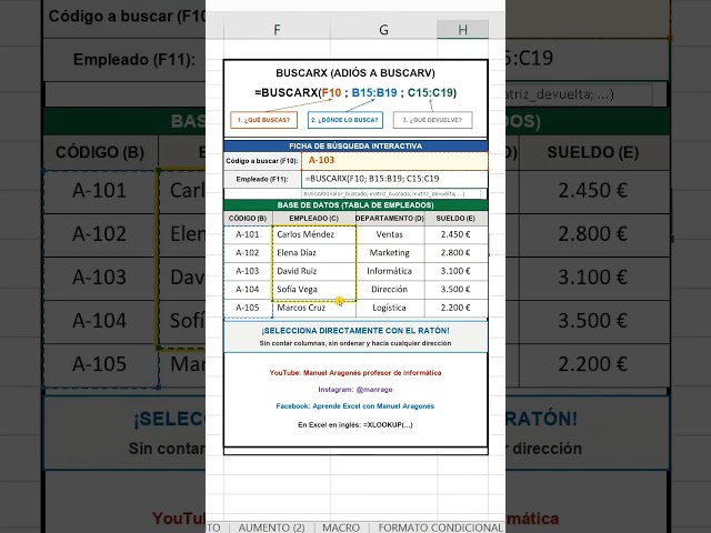 10 funciones Excel 365 explicadas a detalle #exceltips #excel