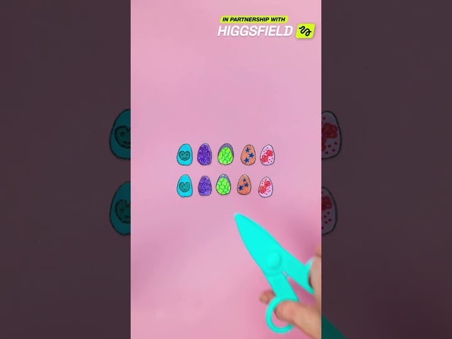 DIY Paper Nails! 💅🎨 Easy Craft for Kids! 🥰✨