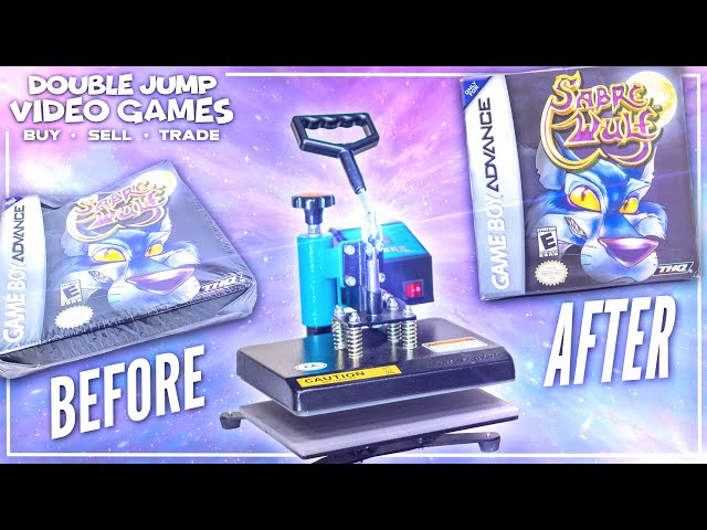 The Ultimate Way to RESTORE Retro Video Game Boxes | DJVG