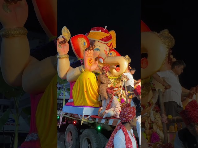 Ganesh nimarjam in Hyderabad at tank bund #ganesh #hyderabad #god #trending