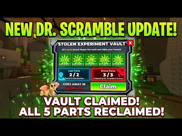 How to get all the new LOST parts and Drone parts in the NEW update in Steal An Egg!