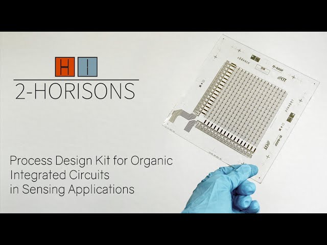 Process Design Kit for Organic Integrated Circuits in Sensing Applications