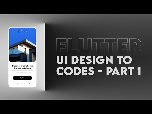 Dribbble Design to Flutter App: Part 1