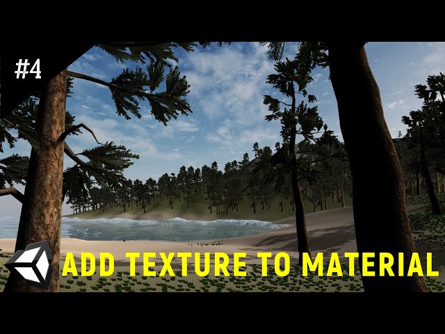 How to add Textures and Materials to Objects in Unity 3D