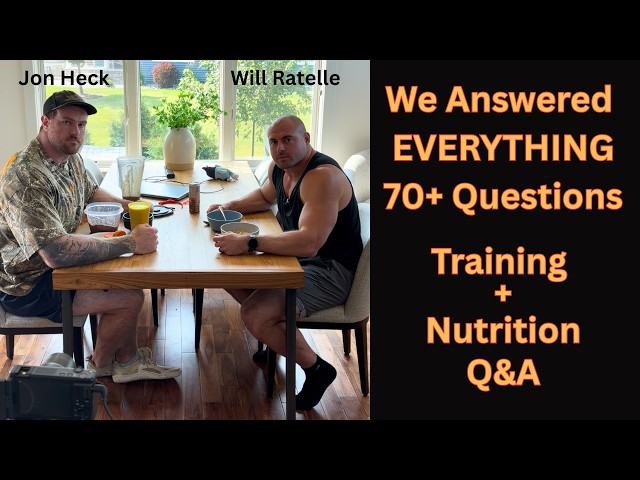 Jon Heck X Will Ratelle Q&A Answered