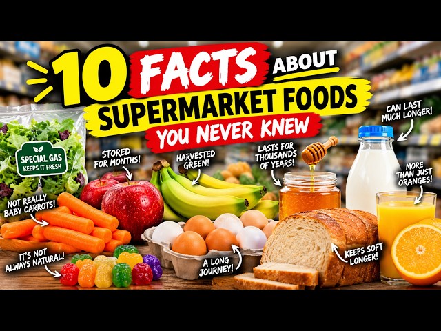 10 Facts About Supermarket Foods You Never Knew